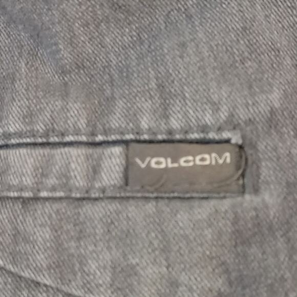 Volcom Shorts Hiking Fishing Outdoor Boat Shorts Casual Men's Sz 34 Gray NICE! - Picture 10 of 16